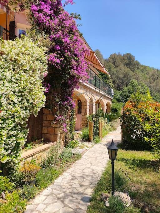 Villa Un Brin De Paille Cagnes-sur-Mer Exterior foto